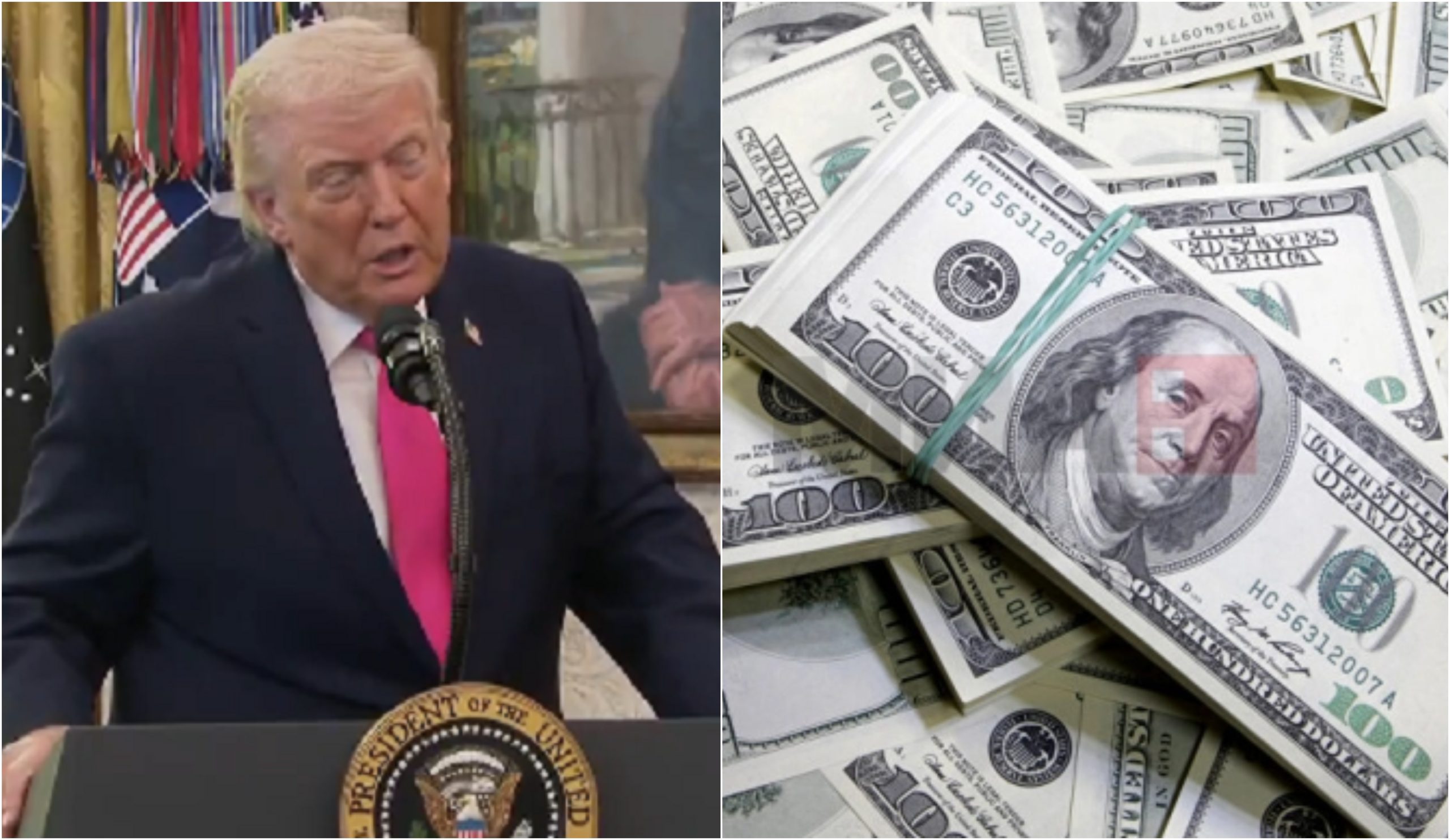 Потписот на Трамп ќе се најде на американскиот долар