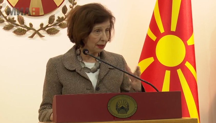 (ВО ЖИВО) Изјава на претседателката Сиљановска-Давкова по седницата на Советот за безбедност