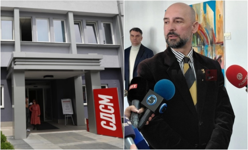 СДСМ: Скандалозна е одлуката на Савески да ја поддржи Јасмина Костеска-Здравеска за шеф на ВЈО Скопје