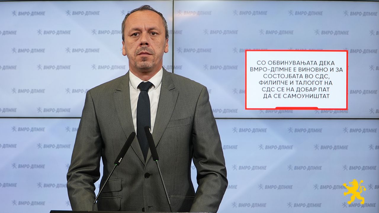 Петрушевски: Филипче и раководството на СДС со паника и хистерија работат против сопствената партија